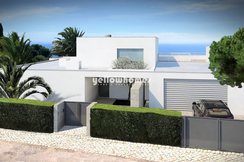 Modern 5-bed villa under construction with sea views, close to the beach in Lagos